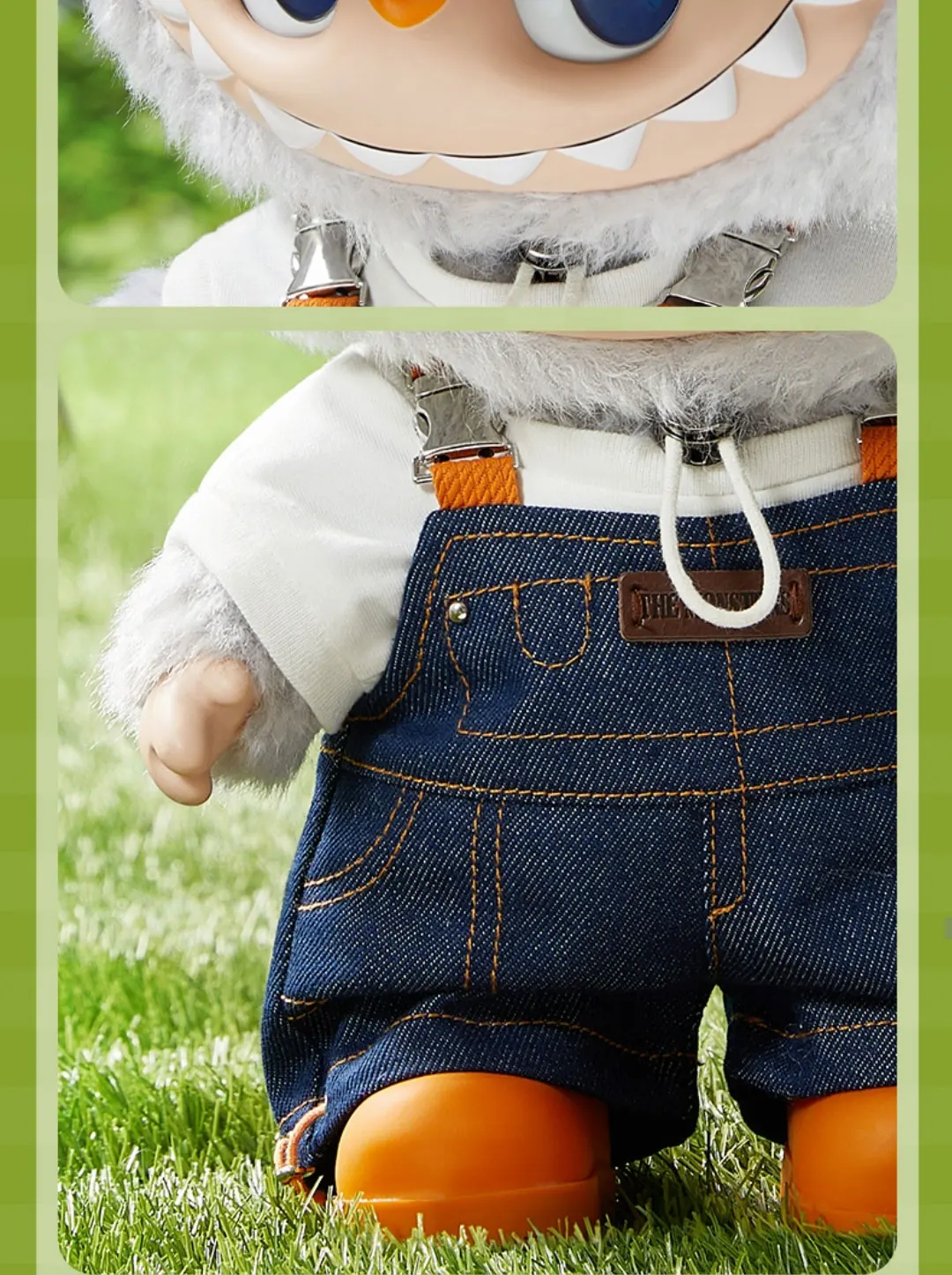 Popmart The Monsters 40cm Big baby Fall In Wild Spring Wild Home Series Glue Dolls Labubu Dolls Decoration Gifts Replica 1:1 Popmart The Monsters 40cm Big baby Fall In Wild Spring Wild Home Series Glue Dolls Labubu Dolls Decoration Gifts Replica 1:1