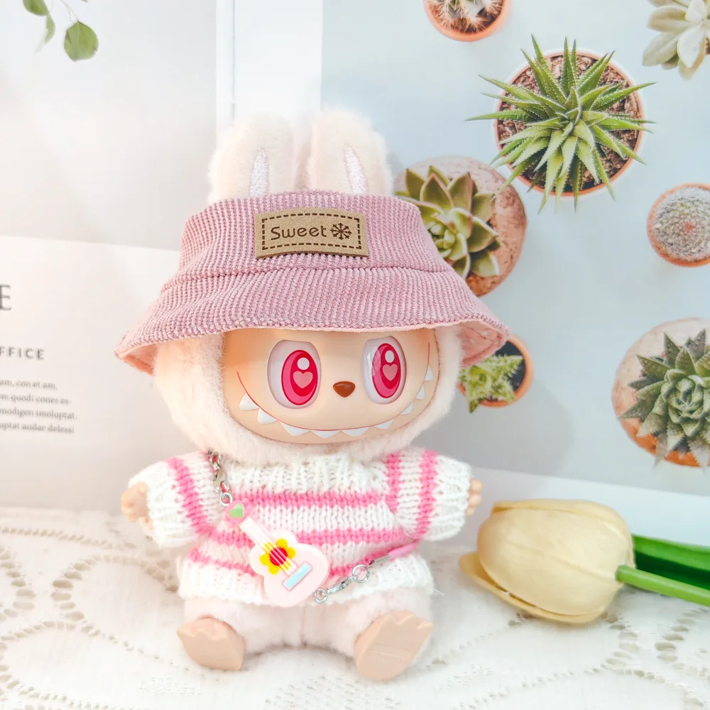 Only Labbubu Clothes Labubu Doll Accessories Kawaii Jewelry Cute Doll Ornament Christmas Gift Creative Labubu Keyring Kids Toys