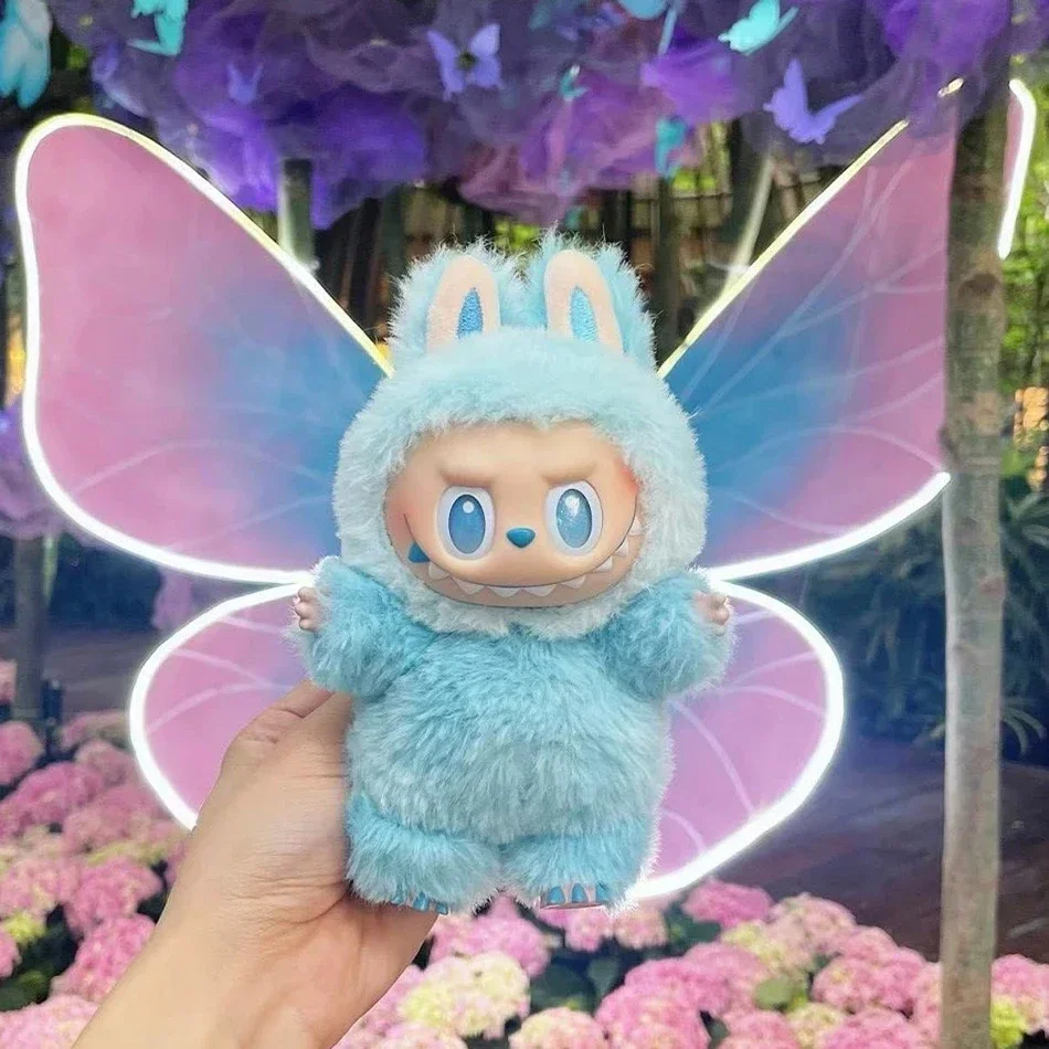 High Quality Macaron For Labubu V3 The Monsters Big Into Energy Series Blind Box Vinyl Plush Doll Pendant Gradient Color Gift