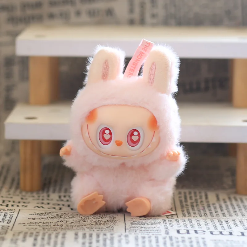 15cm Labubu Plush Keychain Cartoon Three-dimensional Enamel Doll Students Schoolbag Pendant Car Key Chain Gifts for Children 15cm Labubu Plush Keychain Cartoon Three-dimensional Enamel Doll Students Schoolbag Pendant Car Key Chain Gifts for Children