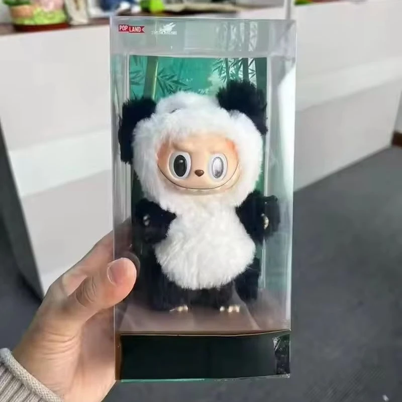 17cm Labubu Panda Mentor Series Blind Box Vinyl Doll Trendy Ornament  Keychain Collected 1:1 Replica High Qualitybirthday Gift