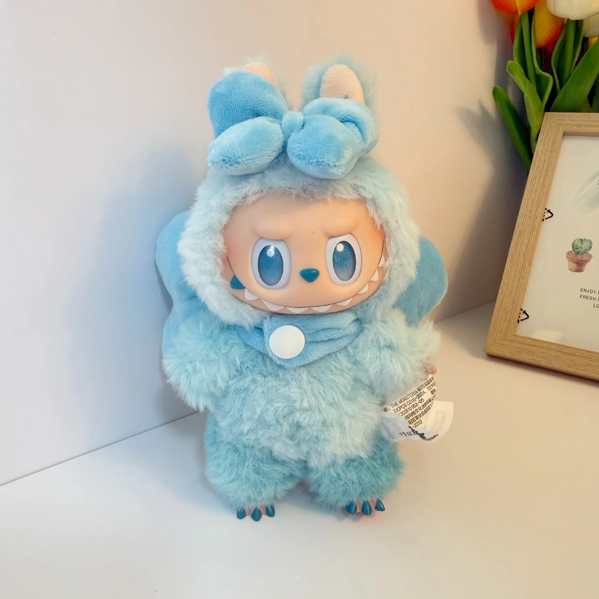 Labubu 3.0 Big Into Energy Doll Decoration Accessories Bow for 17cm Ropa Labubu Clothes Replacement Labubu 3.0 Big Into Energy Doll Decoration Accessories Bow for 17cm Ropa Labubu Clothes Replacement
