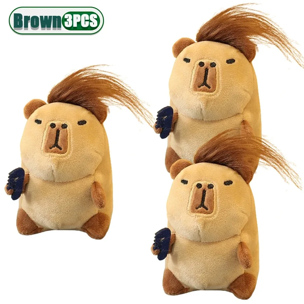 1-20PCS Kawaii Keychain Plush Pendant Explosive Kapybara Plush Pendant Keychain Toys Bag Pendant Doll Car Decoration Doll 1-20PCS Kawaii Keychain Plush Pendant Explosive Kapybara Plush Pendant Keychain Toys Bag Pendant Doll Car Decoration Doll