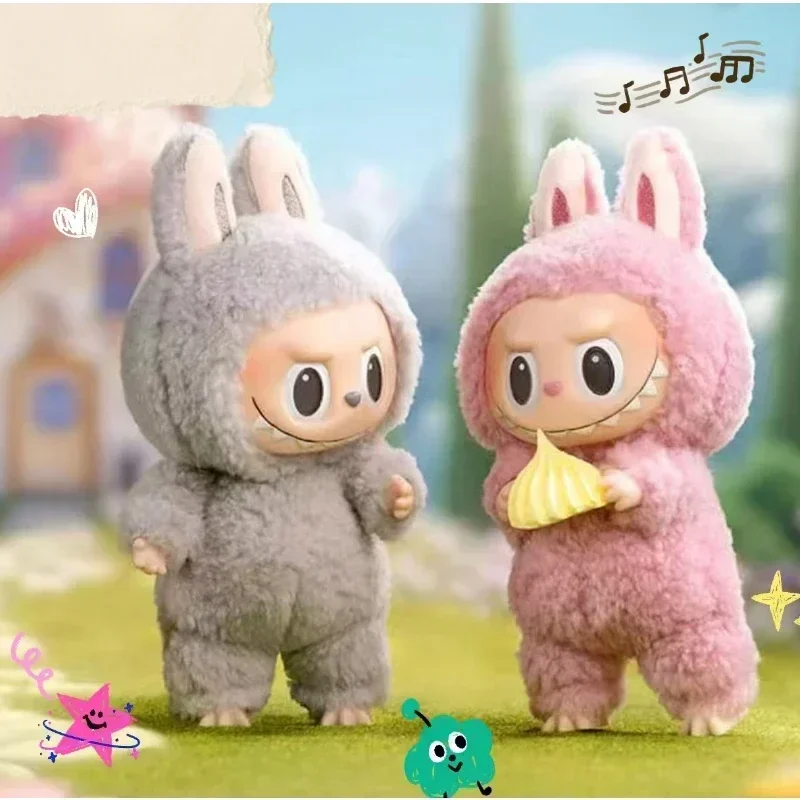 16cm Labubu The Monsters Heartbeat Macaron Enamel Face Plush Model Figurine Tabletop Ornament Kawaii Cartoon Kids Birthday Gift 16cm Labubu The Monsters Heartbeat Macaron Enamel Face Plush Model Figurine Tabletop Ornament Kawaii Cartoon Kids Birthday Gift