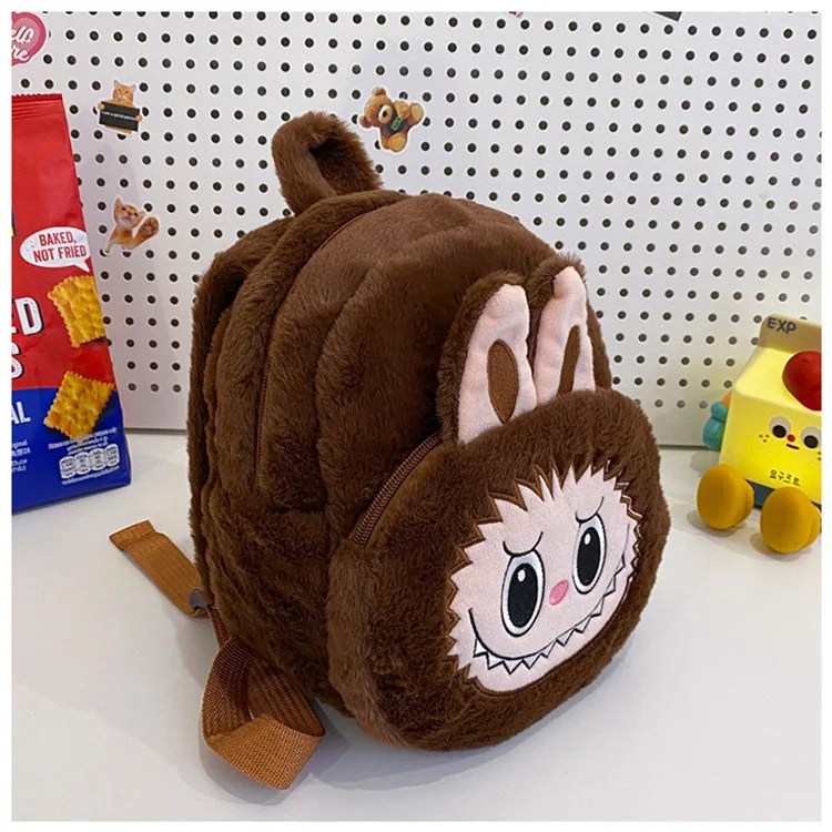 2024 Labubu Bakcpack for Girls Kids Cute Cartoon Plush Doll Bag Student Kawaii Backpack Outdoor Travel Bag 2024 Labubu Bakcpack for Girls Kids Cute Cartoon Plush Doll Bag Student Kawaii Backpack Outdoor Travel Bag