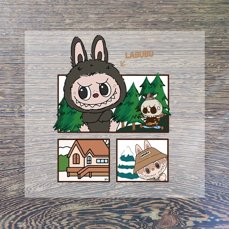 Labubu Iron on Patches for Clothing Anime Cartoon DIY Hoodie Hat T-shirt Heat Transfer Patch Clothes Custom Vinyl Sticker Gifts Labubu Iron on Patches for Clothing Anime Cartoon DIY Hoodie Hat T-shirt Heat Transfer Patch Clothes Custom Vinyl Sticker Gifts