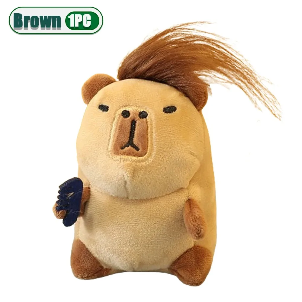 1-20PCS Kawaii Keychain Plush Pendant Explosive Kapybara Plush Pendant Keychain Toys Bag Pendant Doll Car Decoration Doll 1-20PCS Kawaii Keychain Plush Pendant Explosive Kapybara Plush Pendant Keychain Toys Bag Pendant Doll Car Decoration Doll