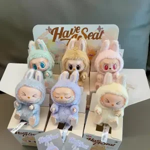 Hot The Monsters Have A Seat Series Labubu Vinyl Plush Doll Blind Box Toy Action Figure Anime Model Mystery Box Gift Collection Hot The Monsters Have A Seat Series Labubu Vinyl Plush Doll Blind Box Toy Action Figure Anime Model Mystery Box Gift Collection