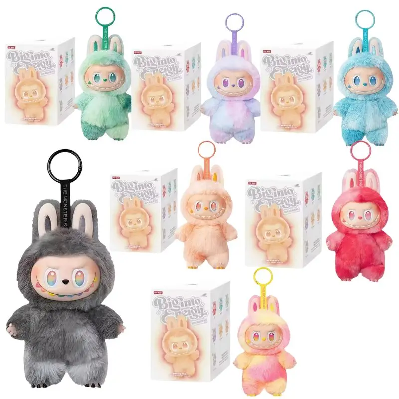 Labubu V3 The Monsters High Energy Ahead Series Vinyl Plush Bsg Pendant Blind Box Toys Macaroon Vinyl Plush Doll Cute Girl Gi