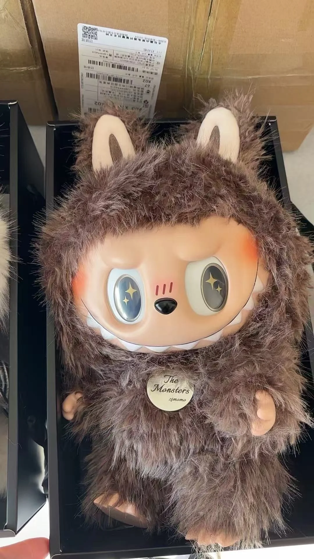 In Stock New 38cm The Monster Labubu Series Zimomo Big Angel Creative Doll Vinyl Pendant Doll Model Replica Toys Birthday Gifts In Stock New 38cm The Monster Labubu Series Zimomo Big Angel Creative Doll Vinyl Pendant Doll Model Replica Toys Birthday Gifts