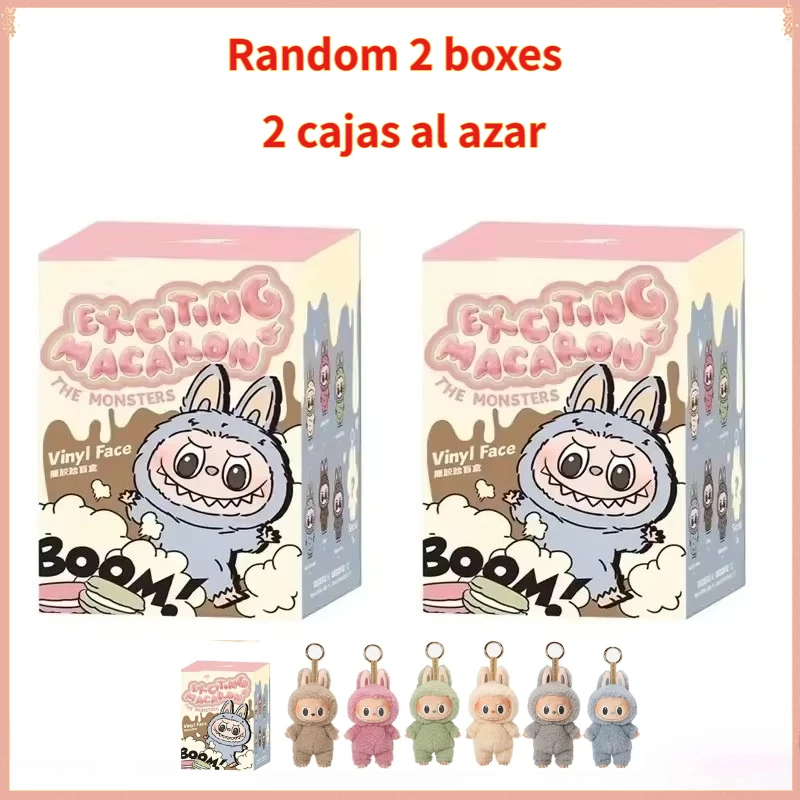 High Quality Macaron The Monsters Labubu Sitting Party Vinyl Plush Blind Box Decorative Surprise Box Doll Collection Gift High Quality Macaron The Monsters Labubu Sitting Party Vinyl Plush Blind Box Decorative Surprise Box Doll Collection Gift