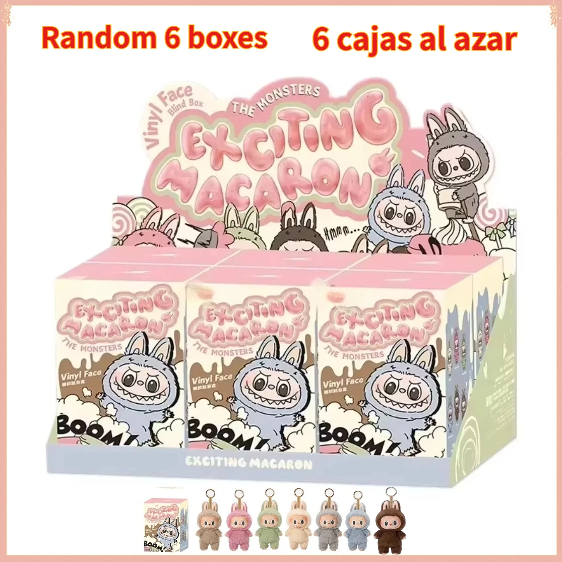 High Quality Macaron The Monsters Labubu Sitting Party Vinyl Plush Blind Box Decorative Surprise Box Doll Collection Gift High Quality Macaron The Monsters Labubu Sitting Party Vinyl Plush Blind Box Decorative Surprise Box Doll Collection Gift