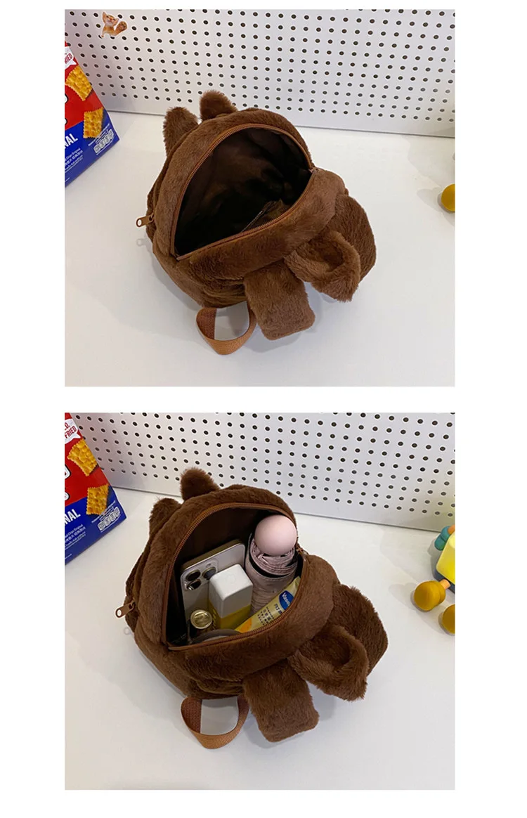 2024 Labubu Bakcpack for Girls Kids Cute Cartoon Plush Doll Bag Student Kawaii Backpack Outdoor Travel Bag 2024 Labubu Bakcpack for Girls Kids Cute Cartoon Plush Doll Bag Student Kawaii Backpack Outdoor Travel Bag