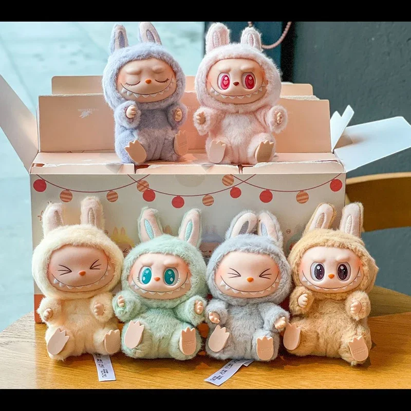 Hot 2 LABUBU THE MONSTERS Sitting Party Vinyl Plush Blind Box Ornament pendant gift Hot 2 LABUBU THE MONSTERS Sitting Party Vinyl Plush Blind Box Ornament pendant gift