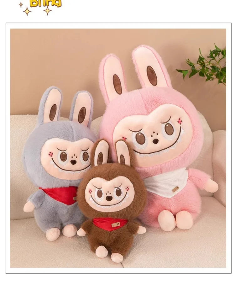 25CM Rabbit Labubu Plush Toy Cartoon Cute Cloth Doll Accompany Sleeping Plush Pillow Doll Birthday Gift Home Decor Plushie Toy 25CM Rabbit Labubu Plush Toy Cartoon Cute Cloth Doll Accompany Sleeping Plush Pillow Doll Birthday Gift Home Decor Plushie Toy