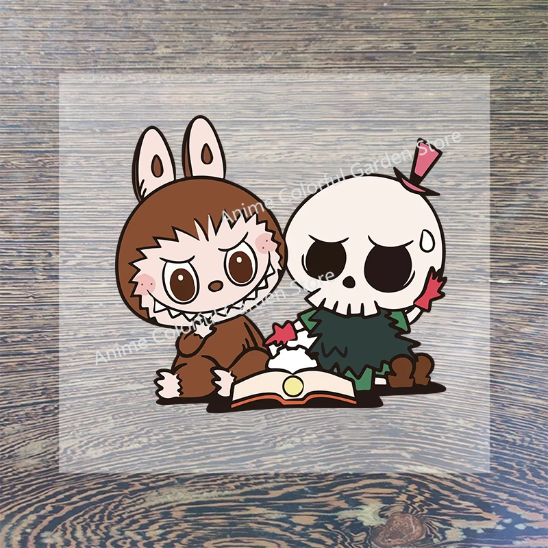 Labubu Iron on Patches for Clothing Anime Cartoon DIY Hoodie Hat T-shirt Heat Transfer Patch Clothes Custom Vinyl Sticker Gifts Labubu Iron on Patches for Clothing Anime Cartoon DIY Hoodie Hat T-shirt Heat Transfer Patch Clothes Custom Vinyl Sticker Gifts