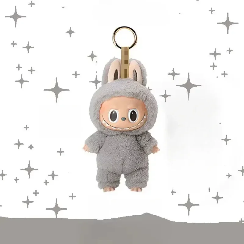 Cute For Labubu The Monsters Doll Blind Box Heart-Moving Macaron Mokoko Anime Figures Guess Bag Hanging Pendant Gift