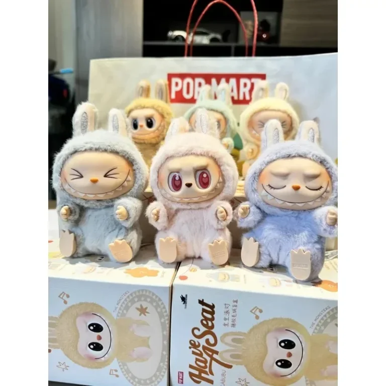 Labubu 3,0 la serie monstruos v3 caja ciega anime figura caliente nueva caja sorpresa misteriosa kawaii lindo llavero juguetes