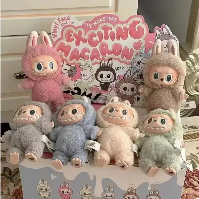 100% Original Labubu The Monster V1 Macaroon V2 Have a Seat V3 Big Into Energy Blind Box Vinyl Face Genuine Version Labubu Doll 100% Original Labubu The Monster V1 Macaroon V2 Have a Seat V3 Big Into Energy Blind Box Vinyl Face Genuine Version Labubu Doll