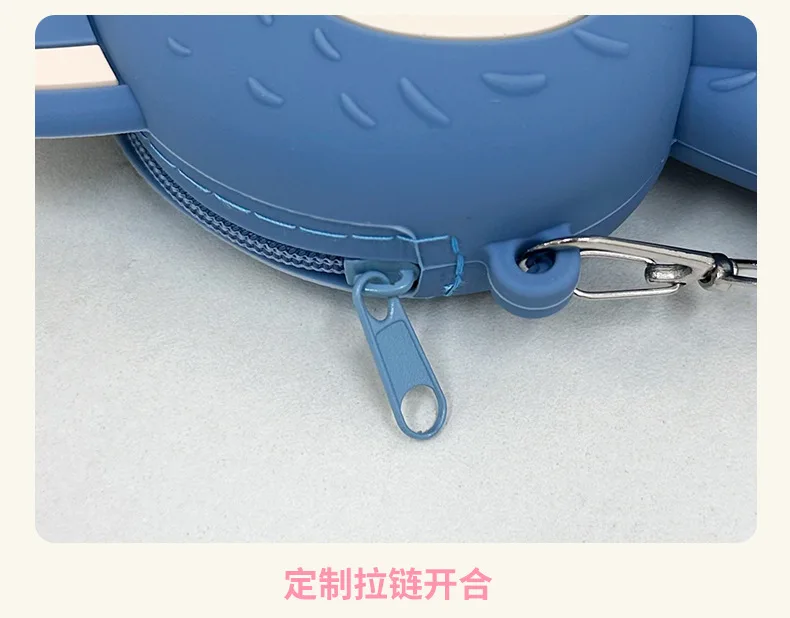 Labubu Cartoon Silicone Coin Purse Kids Crossbody Bag Cute Travel Accessories Birthday Gift for Children Outings Portable Storag Labubu Cartoon Silicone Coin Purse Kids Crossbody Bag Cute Travel Accessories Birthday Gift for Children Outings Portable Storag