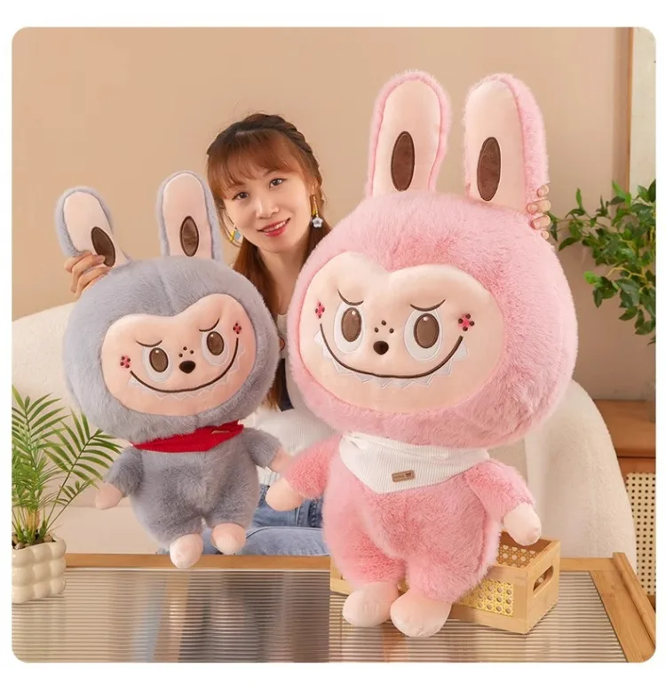 25CM Rabbit Labubu Plush Toy Cartoon Cute Cloth Doll Accompany Sleeping Plush Pillow Doll Birthday Gift Home Decor Plushie Toy 25CM Rabbit Labubu Plush Toy Cartoon Cute Cloth Doll Accompany Sleeping Plush Pillow Doll Birthday Gift Home Decor Plushie Toy