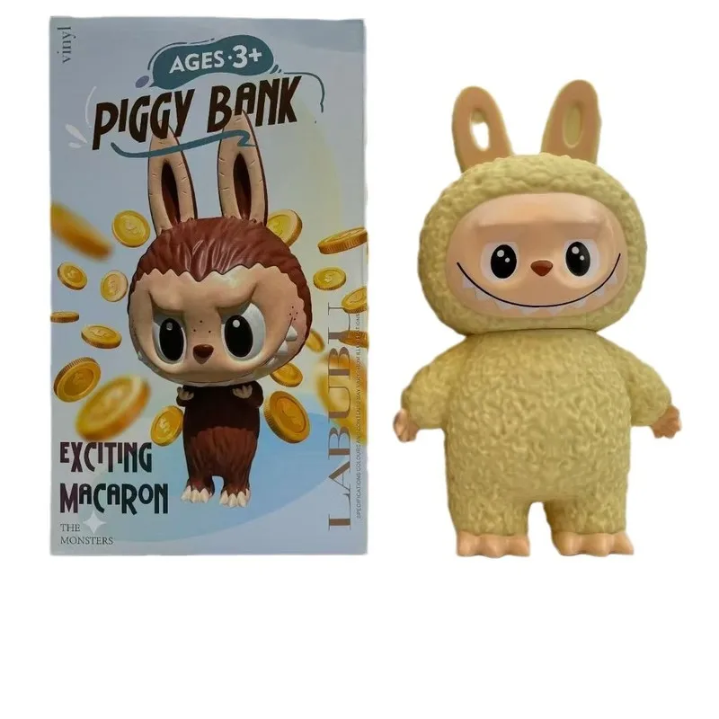 Cute Monster Labubu Piggy Bank Figurine Model Ornament For Children And Students Labubu Coin Piggy Bank Doll Decoration Kid Gift Cute Monster Labubu Piggy Bank Figurine Model Ornament For Children And Students Labubu Coin Piggy Bank Doll Decoration Kid Gift