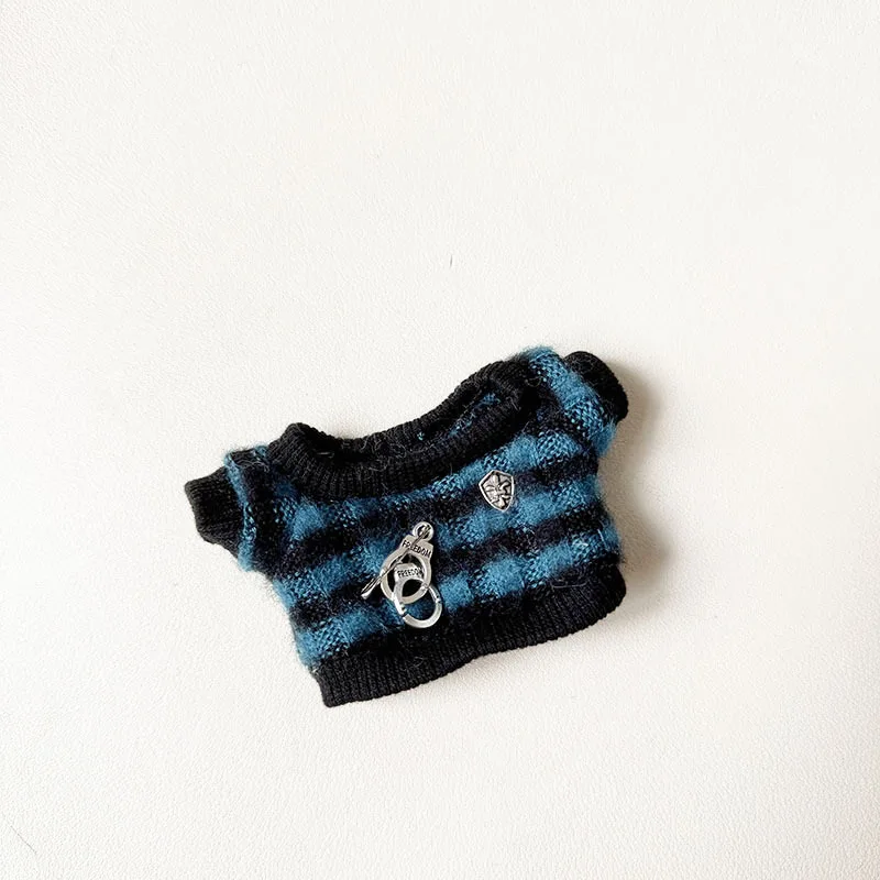 Suitable For 15-17cm Labubu Blind Box Keychain Vinyl Doll Sweater shoes hat bag Set Doll luxury clothes accessories Suitable For 15-17cm Labubu Blind Box Keychain Vinyl Doll Sweater shoes hat bag Set Doll luxury clothes accessories