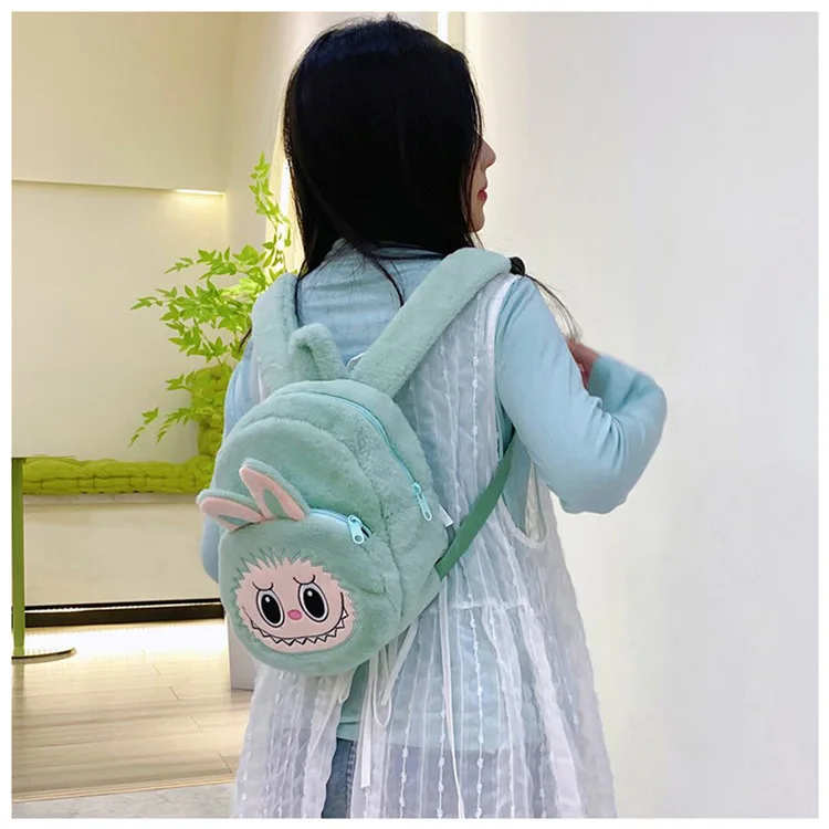 2024 Labubu Bakcpack for Girls Kids Cute Cartoon Plush Doll Bag Student Kawaii Backpack Outdoor Travel Bag 2024 Labubu Bakcpack for Girls Kids Cute Cartoon Plush Doll Bag Student Kawaii Backpack Outdoor Travel Bag