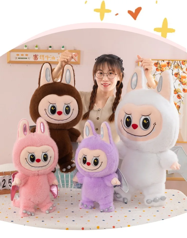 Hot Sale Monster Labubu Zimomo Angel Diy Doll Figure Vinyl Pendant Doll Model Plush Toy Pillow Room Decoration Kid Birthday Gift Hot Sale Monster Labubu Zimomo Angel Diy Doll Figure Vinyl Pendant Doll Model Plush Toy Pillow Room Decoration Kid Birthday Gift