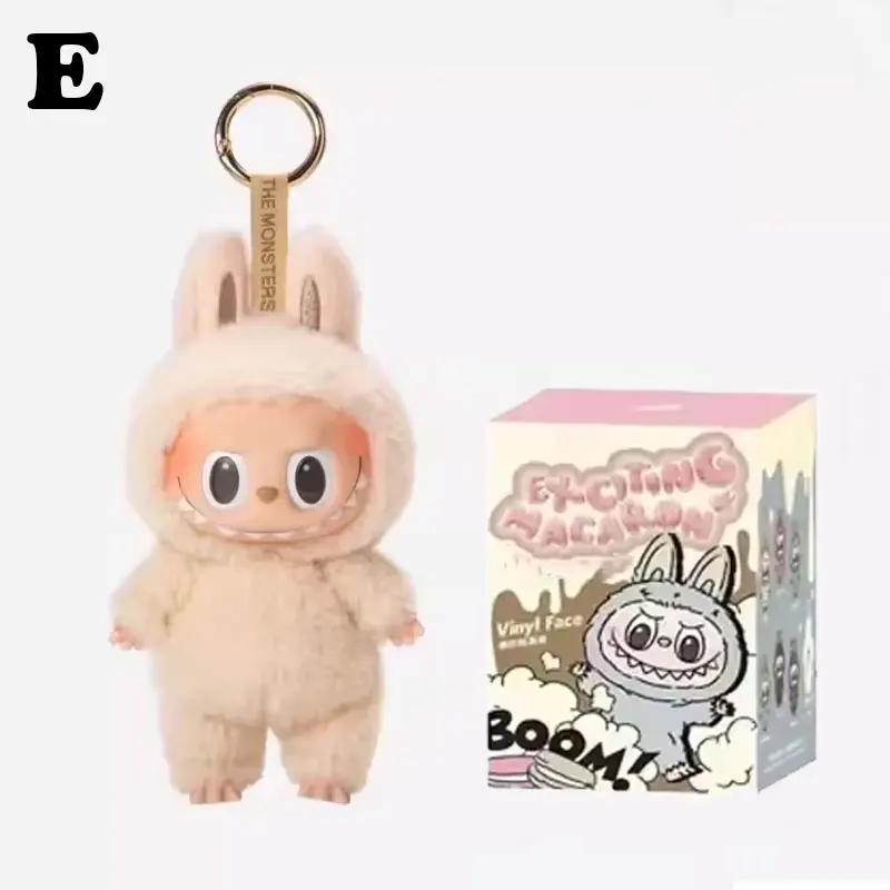 For New The Monster Labubu 3V Blind Box Series PVC Labubu Macaron Pendant Doll Monster Keychain Birthday Holiday For Kids Gift For New The Monster Labubu 3V Blind Box Series PVC Labubu Macaron Pendant Doll Monster Keychain Birthday Holiday For Kids Gift