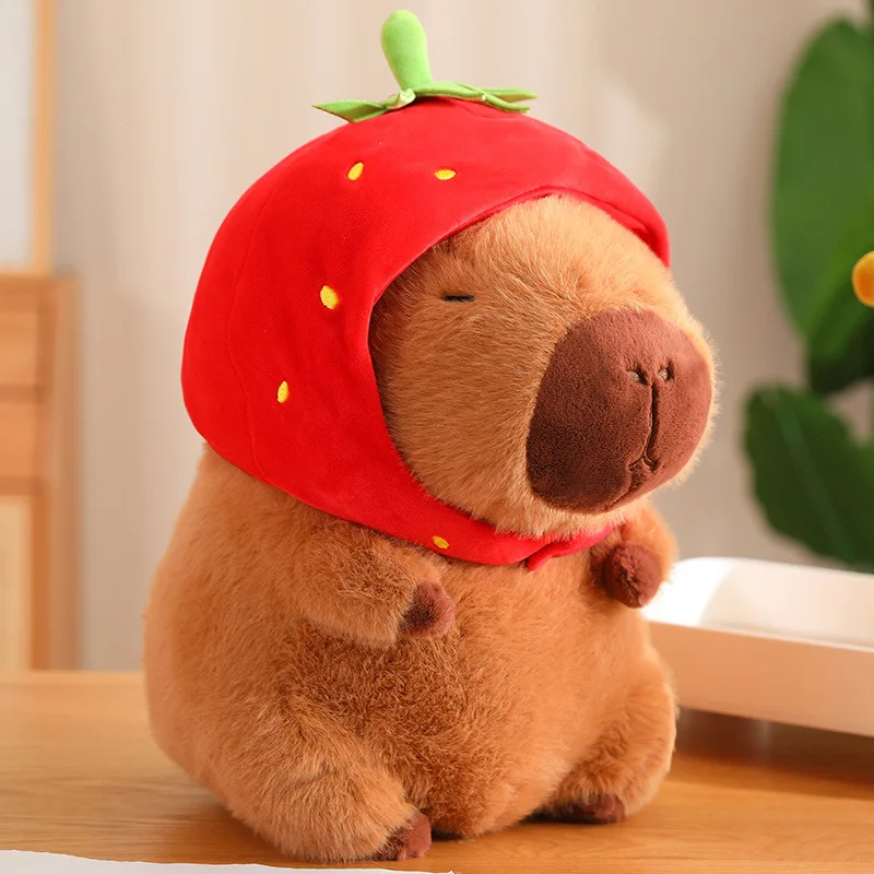 New 21cm Capybara Plush Toy Simulation Capibara Anime Fluffty Toy Cute Soft Stuffed Animals Doll Plush Christmas Gifts for Kids New 21cm Capybara Plush Toy Simulation Capibara Anime Fluffty Toy Cute Soft Stuffed Animals Doll Plush Christmas Gifts for Kids