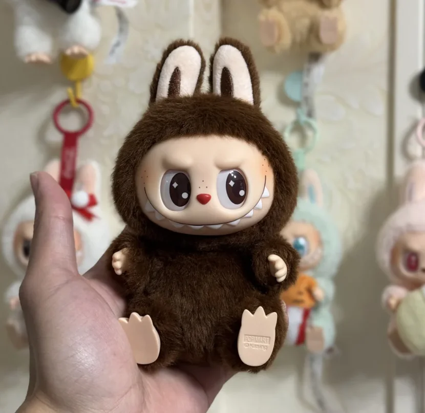 G6 Good-Quality Labubu 3.0 Big Into Energy Replica 17cm Labubu V1  Monsters Blind Box Toys Cardiac Macarone Girl Gifts Keychain