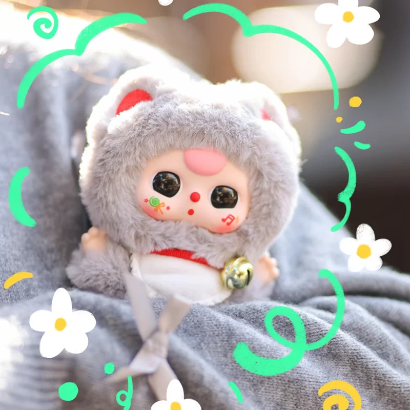 Baby Three Billionaire Lucky Cat Series Blind Box Toys Mystery Box Caixa Misteriosa Plush Doll Stuffed Doll Toy for Girls Gift Baby Three Billionaire Lucky Cat Series Blind Box Toys Mystery Box Caixa Misteriosa Plush Doll Stuffed Doll Toy for Girls Gift