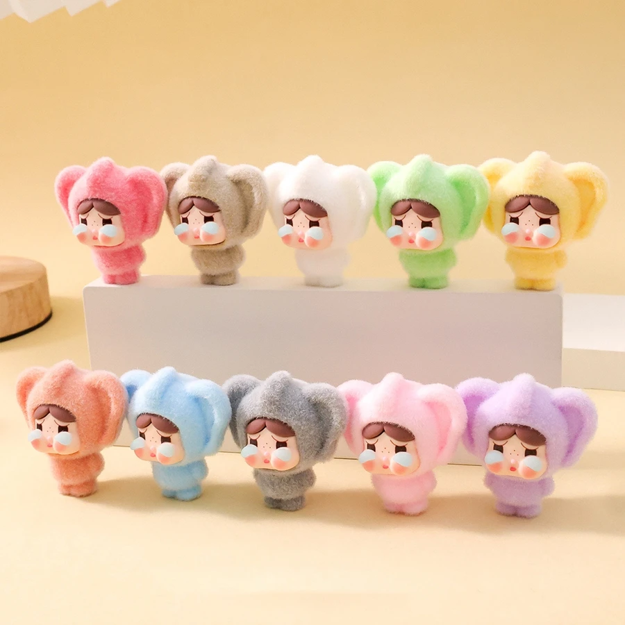 1/9PCS 4cm Cartoon Labubu Series Mini Flocking Exquisite Cute Doll Gift Diy Pendant Accessories Decoration Kawaii Toys Gifts 1/9PCS 4cm Cartoon Labubu Series Mini Flocking Exquisite Cute Doll Gift Diy Pendant Accessories Decoration Kawaii Toys Gifts
