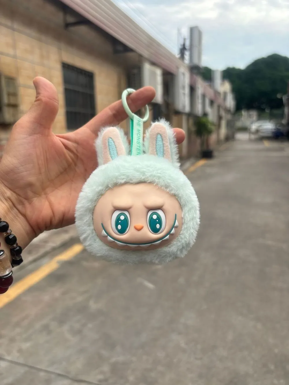 Labubu The Monsters Blind Box Toys Cardiac Macarone Mysterious Surprise Blind Bag Keychain Anime Figure Model Toy Christmas Gift