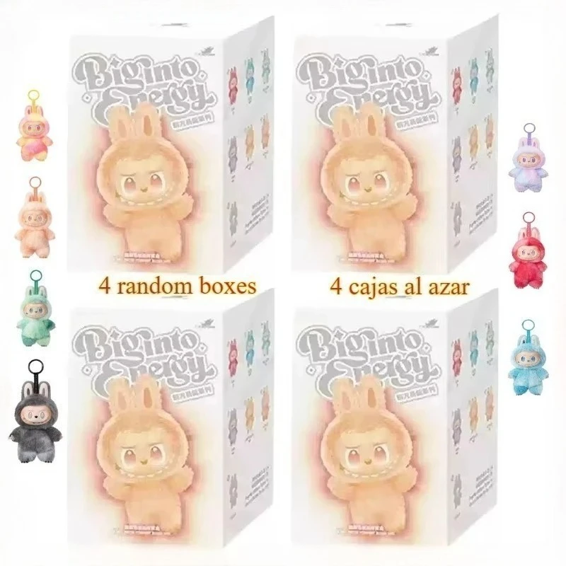 New High Quality Macaron 2 The Monsters Labubu Sitting Party Vinyl Plush Blind Box Decorative Surprise Box Doll Collection Gift