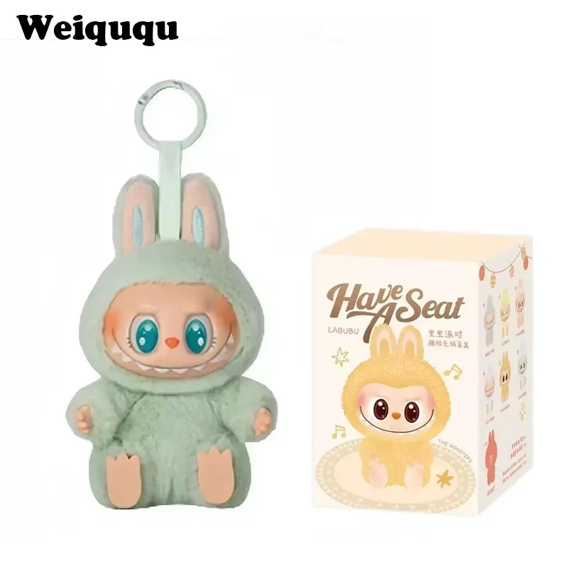 For New The Monster Labubu 3V Blind Box Series PVC Labubu Macaron Pendant Doll Monster Keychain Birthday Holiday For Kids Gift For New The Monster Labubu 3V Blind Box Series PVC Labubu Macaron Pendant Doll Monster Keychain Birthday Holiday For Kids Gift