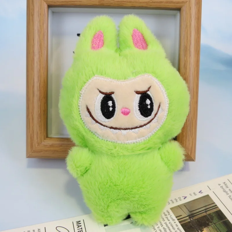5pcs/lot  Labubu Plush Toy Kawaii White Labubu Stuffed Plushies Toys for Pillow Children Key chain accessories doll  Toys