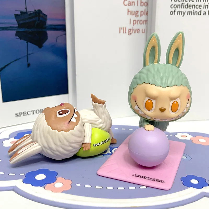 Labubu Blind Box Figure Toy Dolls Yoga Serise For Fans Children Christmas Birthday Gift Labubu Blind Box Figure Toy Dolls Yoga Serise For Fans Children Christmas Birthday Gift
