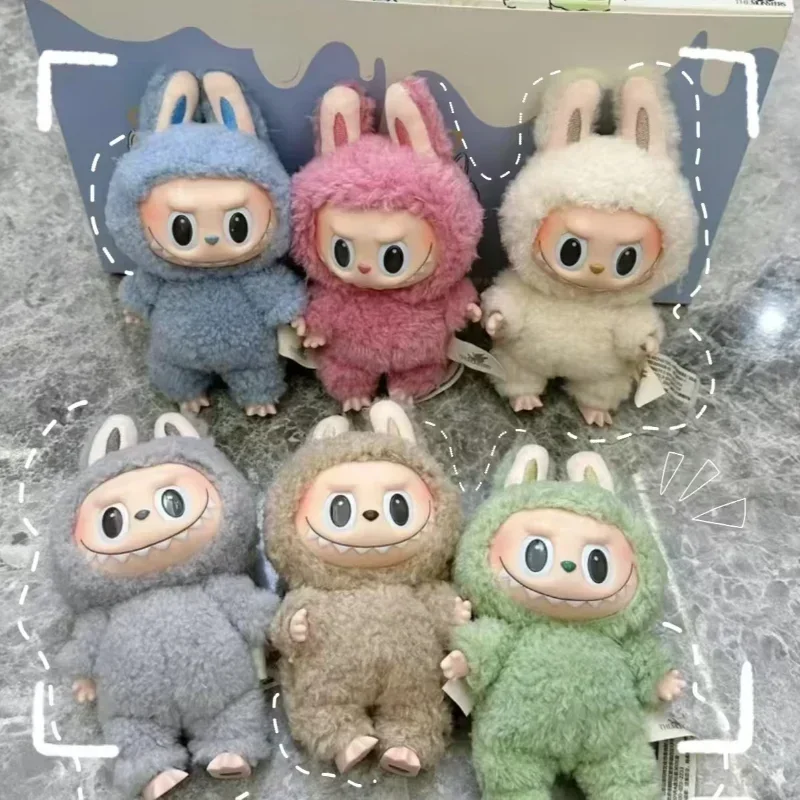 16cm Labubu The Monsters Heartbeat Macaron Enamel Face Plush Model Figurine Tabletop Ornament Kawaii Cartoon Kids Birthday Gift 16cm Labubu The Monsters Heartbeat Macaron Enamel Face Plush Model Figurine Tabletop Ornament Kawaii Cartoon Kids Birthday Gift
