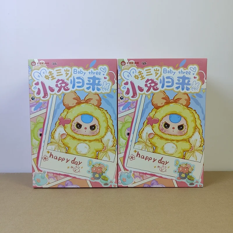 Cute Spot Baby Three Three Year Old Rabbit Returns Plush Blind Box Baby Three Ornaments Doll Baby Girl Gift Cute Exquisite Cute Spot Baby Three Three Year Old Rabbit Returns Plush Blind Box Baby Three Ornaments Doll Baby Girl Gift Cute Exquisite