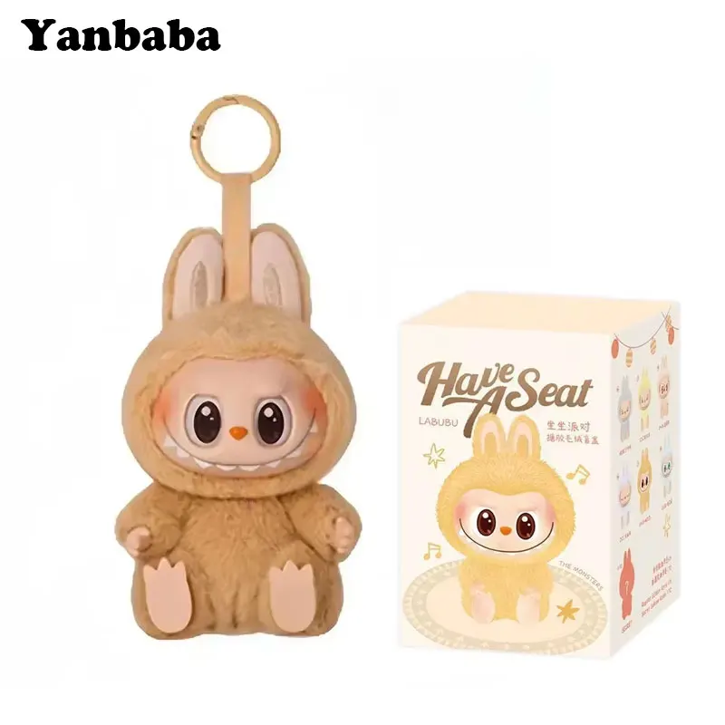 For New The Monster Labubu 3V Blind Box Series PVC Labubu Macaron Pendant Doll Monster Keychain Birthday Holiday For Kids Gift For New The Monster Labubu 3V Blind Box Series PVC Labubu Macaron Pendant Doll Monster Keychain Birthday Holiday For Kids Gift
