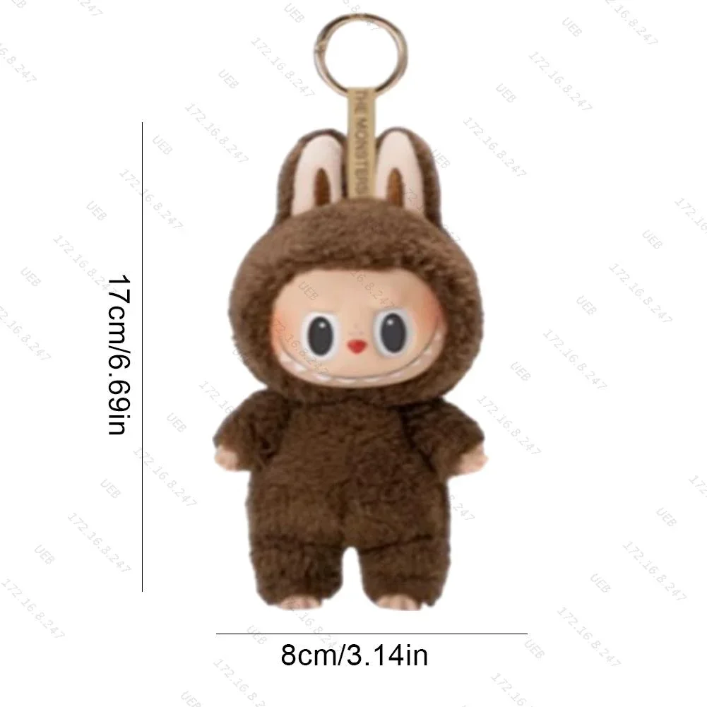 High Quality Cute Labubu The Monsters Box Toys Cardiac Macarone Kawai Guess Bag Figure Model Bag Gift 1:1 Replica Goods