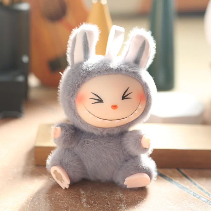 15cm The Monsters Labubu Vinyl Doll Plush Pendant Cute Desktop Ornament Decoration Plush Toy Backpack Pendant Girl Birthday Gift 15cm The Monsters Labubu Vinyl Doll Plush Pendant Cute Desktop Ornament Decoration Plush Toy Backpack Pendant Girl Birthday Gift