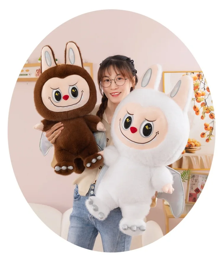 Hot Sale Monster Labubu Zimomo Angel Diy Doll Figure Vinyl Pendant Doll Model Plush Toy Pillow Room Decoration Kid Birthday Gift Hot Sale Monster Labubu Zimomo Angel Diy Doll Figure Vinyl Pendant Doll Model Plush Toy Pillow Room Decoration Kid Birthday Gift