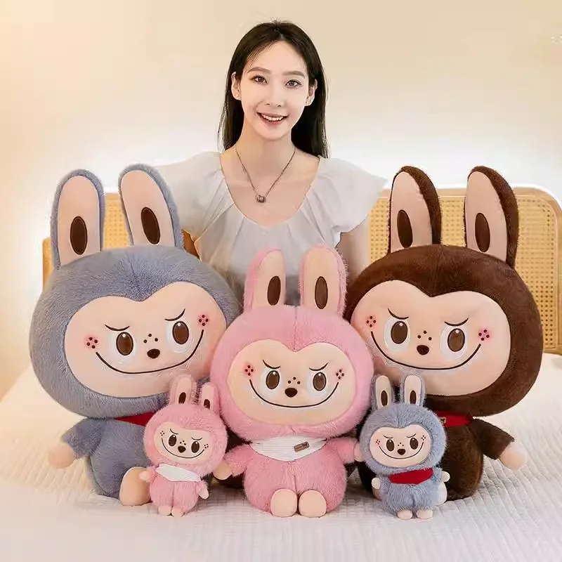 25CM Rabbit Labubu Plush Toy Cartoon Cute Cloth Doll Accompany Sleeping Plush Pillow Doll Birthday Gift Home Decor Plushie Toy 25CM Rabbit Labubu Plush Toy Cartoon Cute Cloth Doll Accompany Sleeping Plush Pillow Doll Birthday Gift Home Decor Plushie Toy