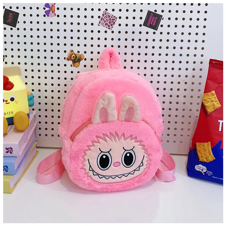 2024 Labubu Bakcpack for Girls Kids Cute Cartoon Plush Doll Bag Student Kawaii Backpack Outdoor Travel Bag 2024 Labubu Bakcpack for Girls Kids Cute Cartoon Plush Doll Bag Student Kawaii Backpack Outdoor Travel Bag