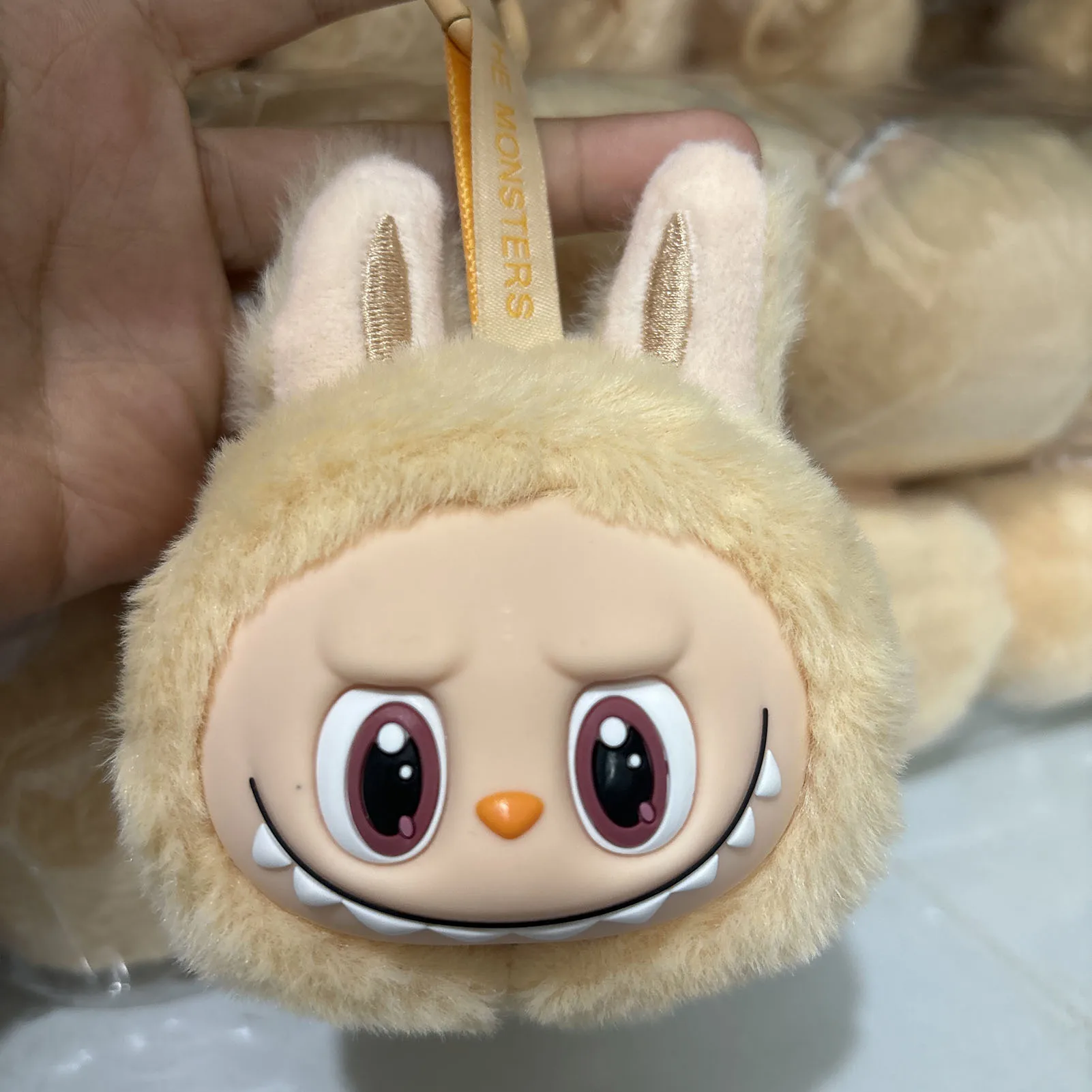 Labubu 2nd Generation Series Multi Color Cute Doll Head Plush Toy Backpack Pendant Keychain Anime Peripheral Mysterious Box Gift
