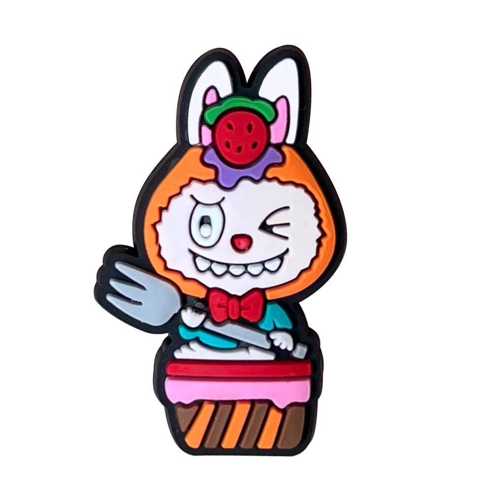 10pcs Labubu Shoe Flower Buckle for Men Women Anime Cartoon Cute Applique Boys Girls Shoes DIY Decorative Products Patch Toys 10pcs Labubu Shoe Flower Buckle for Men Women Anime Cartoon Cute Applique Boys Girls Shoes DIY Decorative Products Patch Toys