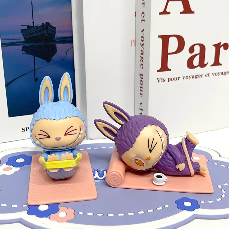 Labubu Blind Box Figure Toy Dolls Yoga Serise For Fans Children Christmas Birthday Gift Labubu Blind Box Figure Toy Dolls Yoga Serise For Fans Children Christmas Birthday Gift